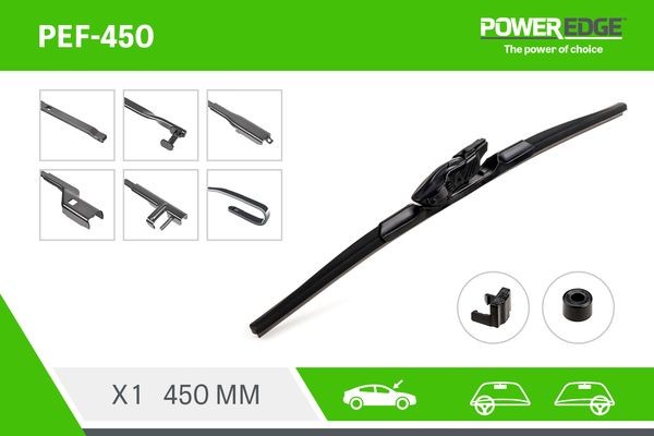 PowerEdge Pióro wycieraczki PEF-450 PowerEdge PEF-450 Czyszczenie szyb H100 Van 2002