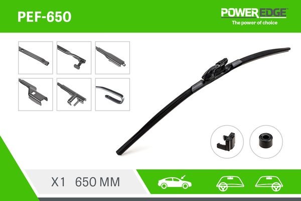 PowerEdge Tergicristalli PEF-650 PowerEdge PEF-650 Spazzole tergicristallo CHEVROLET Volt I originale prezzo