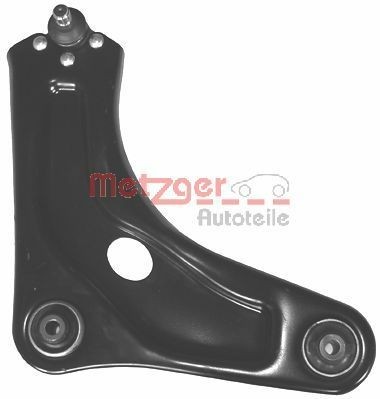 METZGER Braccio oscillante, sospensione ruota 58061402 58061402 Braccetti PEUGEOT 207 METZGER costo