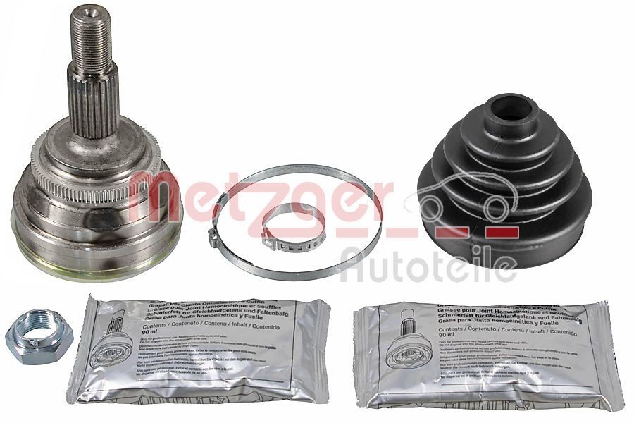 METZGER Homokineet reparatie set, aandrijfas 607-203 METZGER Homokinetische koppeling ALFA ROMEO 607-203