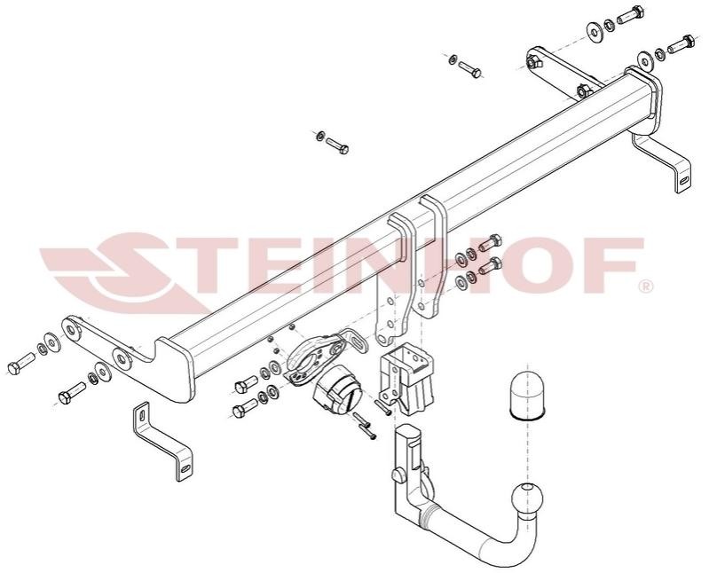 STEINHOF Attelage K-084 K-084 Attelage remorque HYUNDAI TRAJET STEINHOF