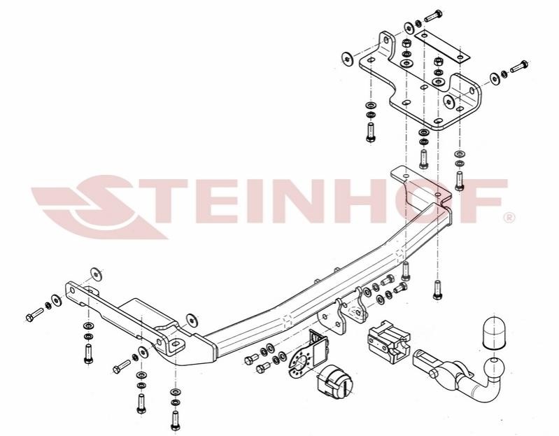 Hengerfeste STEINHOF N-064 STEINHOF N-064 Hengerfeste NISSAN MURANO 2003