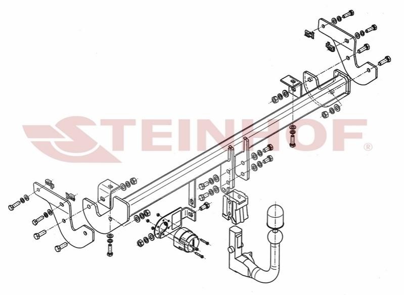 Κοτσαδόρος STEINHOF P-020 STEINHOF P-020 Κοτσαδόρος CITROËN C3 2021