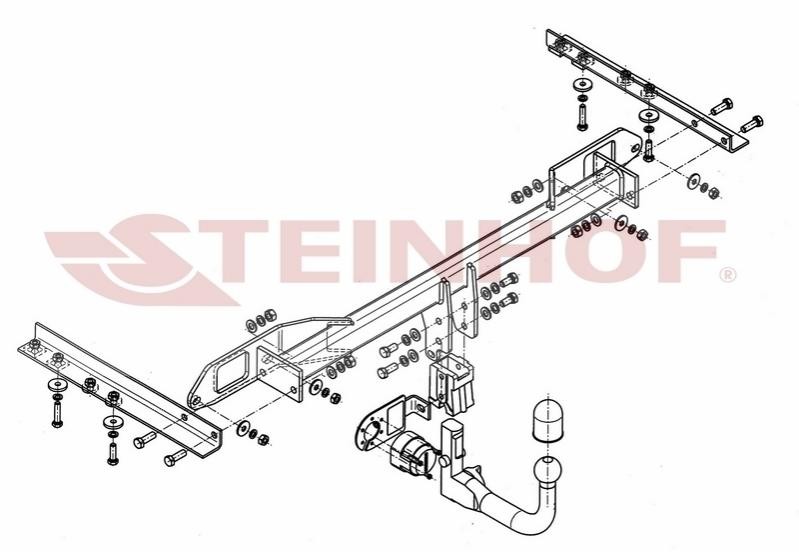 STEINHOF Kärukonks S-011 STEINHOF S-011 Kärukonks Jaguar XF originaal