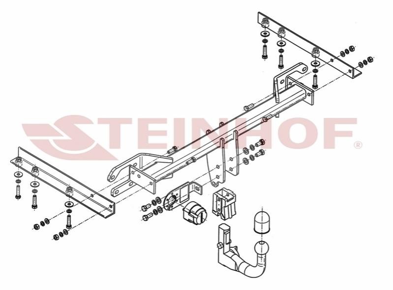 STEINHOF Ťažné zariadenie S-369 S-369 Ťažné zariadenia STEINHOF SUBARU LEVORG