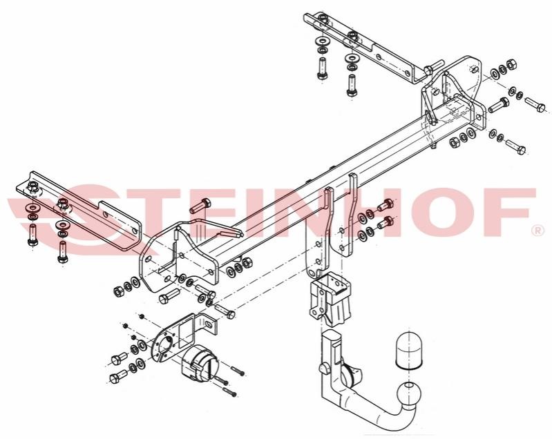 STEINHOF Κοτσαδόρος S-398 S-398 Κοτσαδόρος STEINHOF SUBARU VANILLE Δίαυλος