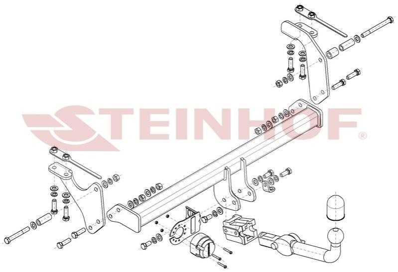 Attelage STEINHOF S-429 STEINHOF S-429 Attache remorque SUZUKI JIMNY 2019