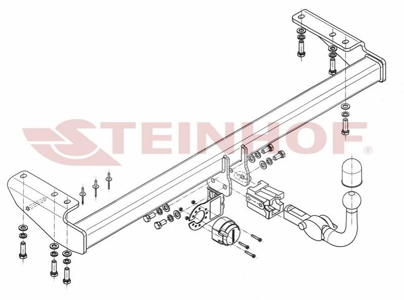 Gancio traino STEINHOF V-299 STEINHOF V-299 costo Gancio traino Volvo V70 2007