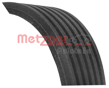 METZGER Multireim 6PK1250 Kileribberem METZGER Chevrolet ORLANDO 6PK1250