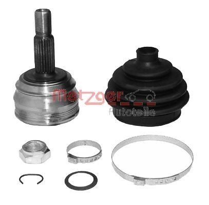 METZGER Σετ άρθρωσης, άξονας μετάδ. κίν. 7110003 METZGER 7110003 Σετ μπιλιοφόρου TOYOTA AURIS κόστος