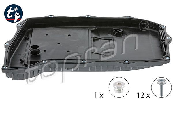 TOPRAN Automatic transmission oil pan 118 636 118 636 TOPRAN transmission oil pan for DODGE