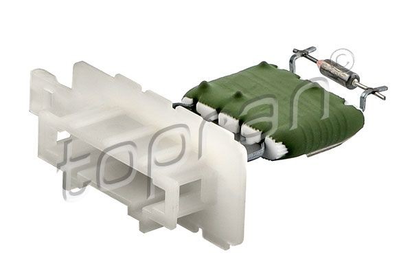 TOPRAN Blower Switch, heating / ventilation 119 655 Volkswagen MULTIVAN TOPRAN blower control unit 119655