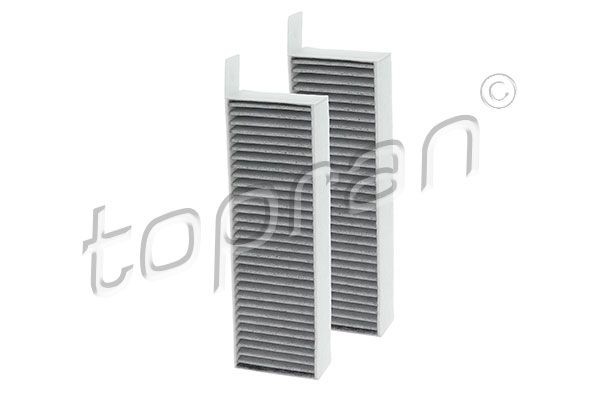 TOPRAN Filterset, interieurfilter 724 180 Porsche 356 Interieurluchtfilter TOPRAN 724 180