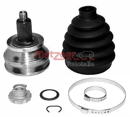METZGER Sada kĺbov hnacieho hriadeľa 7110107 Homokinetický kĺb METZGER Volkswagen FOX 7110107