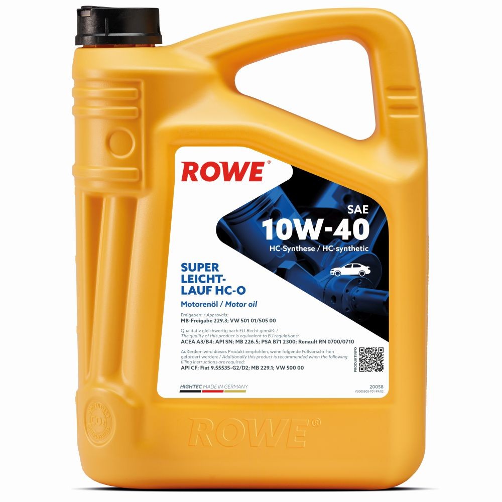 ROWE Motorolje 20058-0050-99 ROWE 20058-0050-99 Motorolja Oldsmobile CUTLASS SUPREME originale