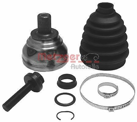 METZGER Sada kĺbov hnacieho hriadeľa 7110124 7110124 Homokinetický kĺb Volkswagen FOX METZGER