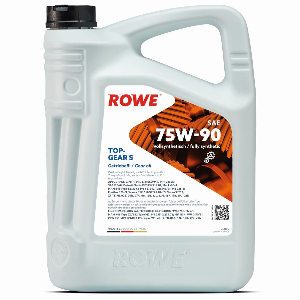 ROWE Kastiõli 25002-0050-99 Käigukasti õli ROWE HONDA Hightec, Top-Gear S 25002-0050-99