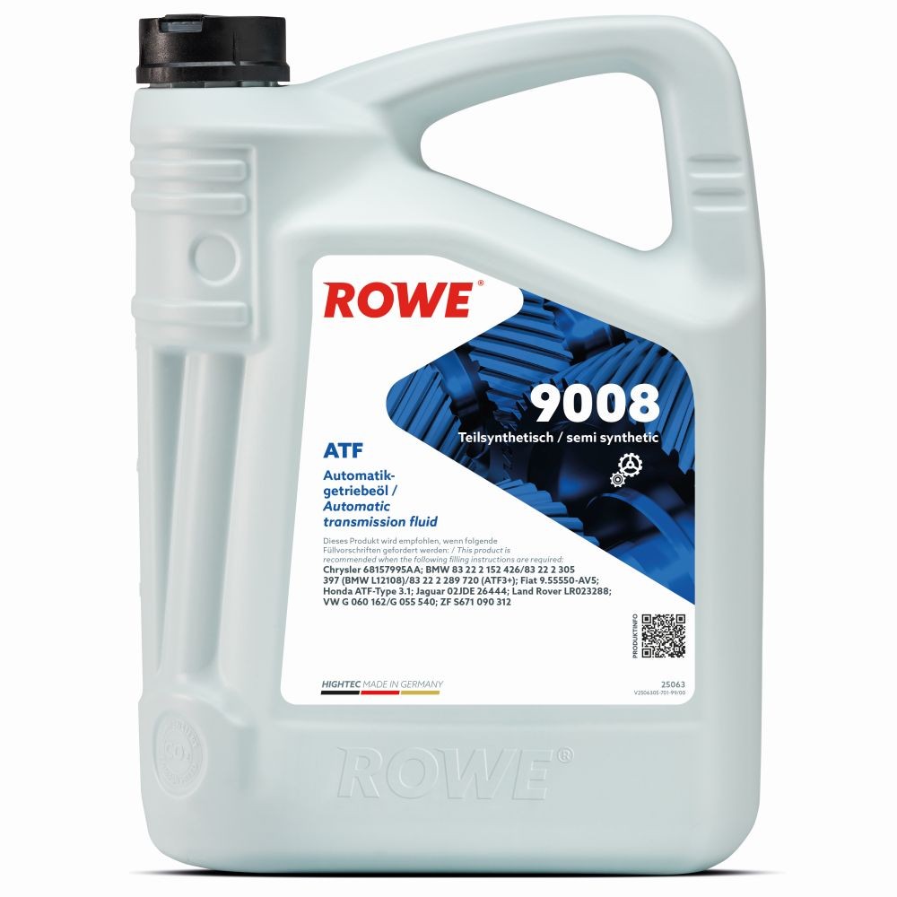 ROWE Λάδι κιβωτίου ταχυτήτων 25063-0050-99 25063-0050-99 HIGHTEC, ATF 9008 Λάδι σασμάν HONDA ACCORD ROWE