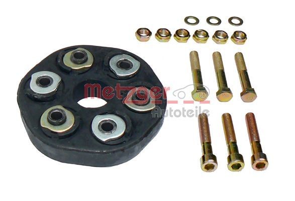 METZGER Hardyschijf 8070458 Askoppelingsplaat METZGER ALFA ROMEO 8070458