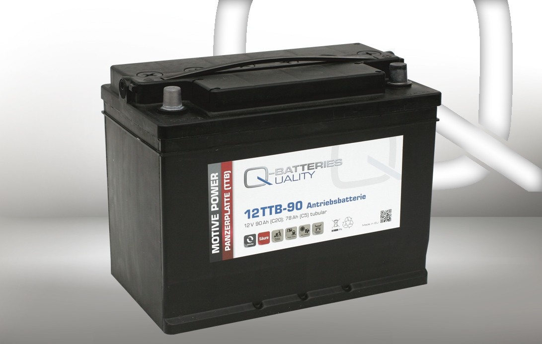 Q-BATTERIES Startera akumulatoru baterija 1005928 Akumulatoru baterija Volkswagen Q-BATTERIES TTB, 12TTB-90 1005928