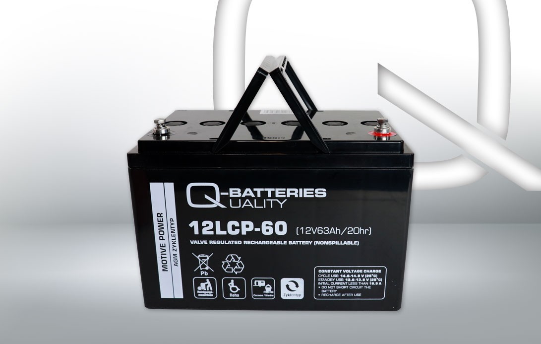 Q-BATTERIES Μπαταρία εκκίνησης 721 721 LCP, 12LCP-60 Μπαταρία TOYOTA MR 2 Q-BATTERIES