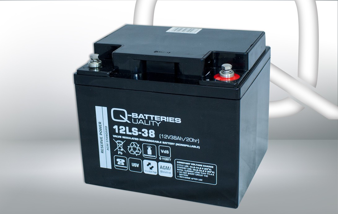Q-BATTERIES Bateria de arranque 734 734 LS, 12LS-38 Bateria de arranque FIAT TALENTO Q-BATTERIES