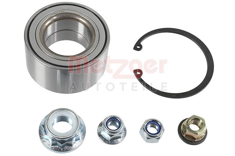 Kit cuscinetto ruota METZGER WM 1089 WM 154.01 METZGER WM 1089 Cuscinetti ruota posteriore e anteriore Volkswagen BORA 2013