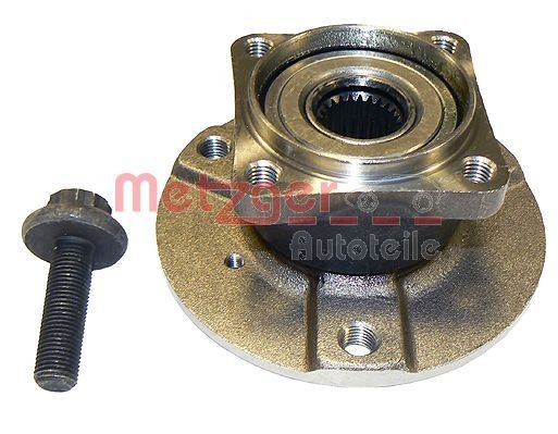 METZGER Wheel bearing kit WM 1289 METZGER WM 1289 Smart Roadster Coupe 452 wheel bearing replacement