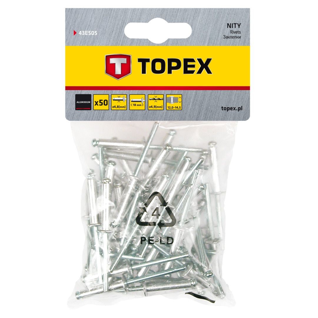 TOPEX Nit 43E505 Ozdobná ochranná liżta dverí TOPEX 43E505 lacné