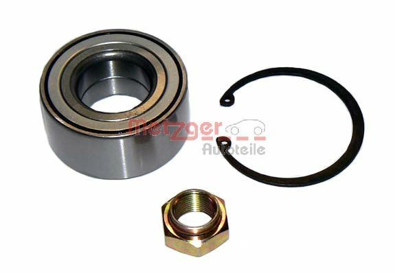 METZGER Σετ ρουλεμάν τροχών WM 487 Μουαγιέ METZGER Citroën BX WM 487
