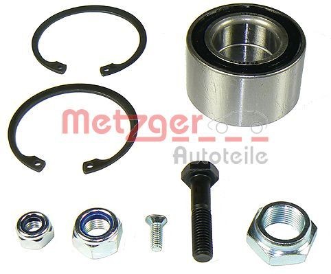METZGER Kit de roulement de roue WM 512 WM 512 Roulement de roue METZGER VOLKSWAGEN POLO