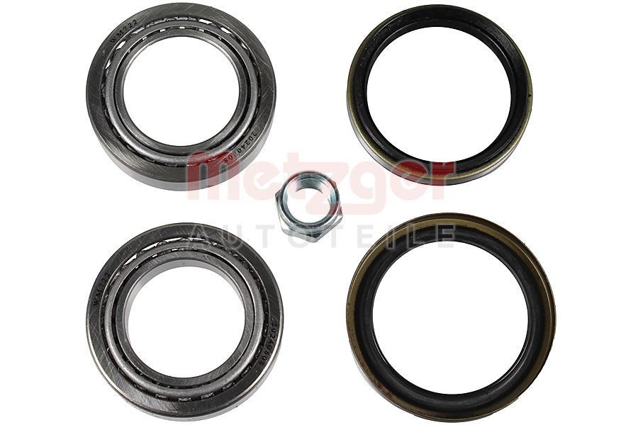 METZGER Wheel bearing kit WM 722 METZGER WM 722 genuine MAZDA 323 II Hatchback (BD) wheel bearing price