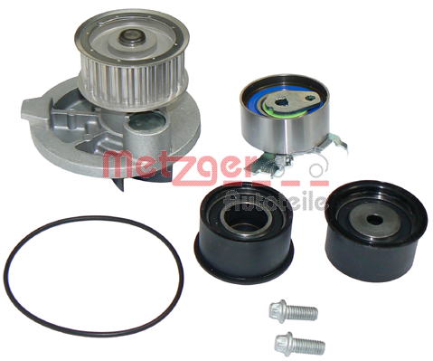 METZGER Distributieriem set + waterpomp WM-Z 602WP Set, distributie CHEVROLET METZGER WM-Z 602WP
