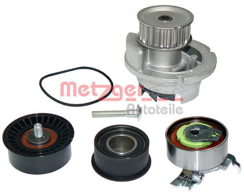 METZGER Distributieriem set + waterpomp WM-Z 6061WP Opel KADETT Distributieriem kit met waterpomp METZGER WM-Z 6061WP
