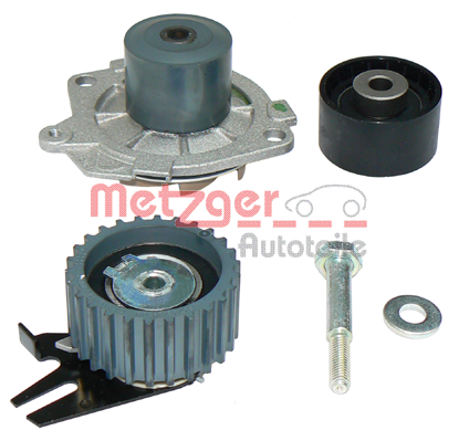 METZGER Distributieriem set + waterpomp WM-Z 621WP Fiat DOBLO Distributieriem kit met waterpomp METZGER WM-Z 621WP