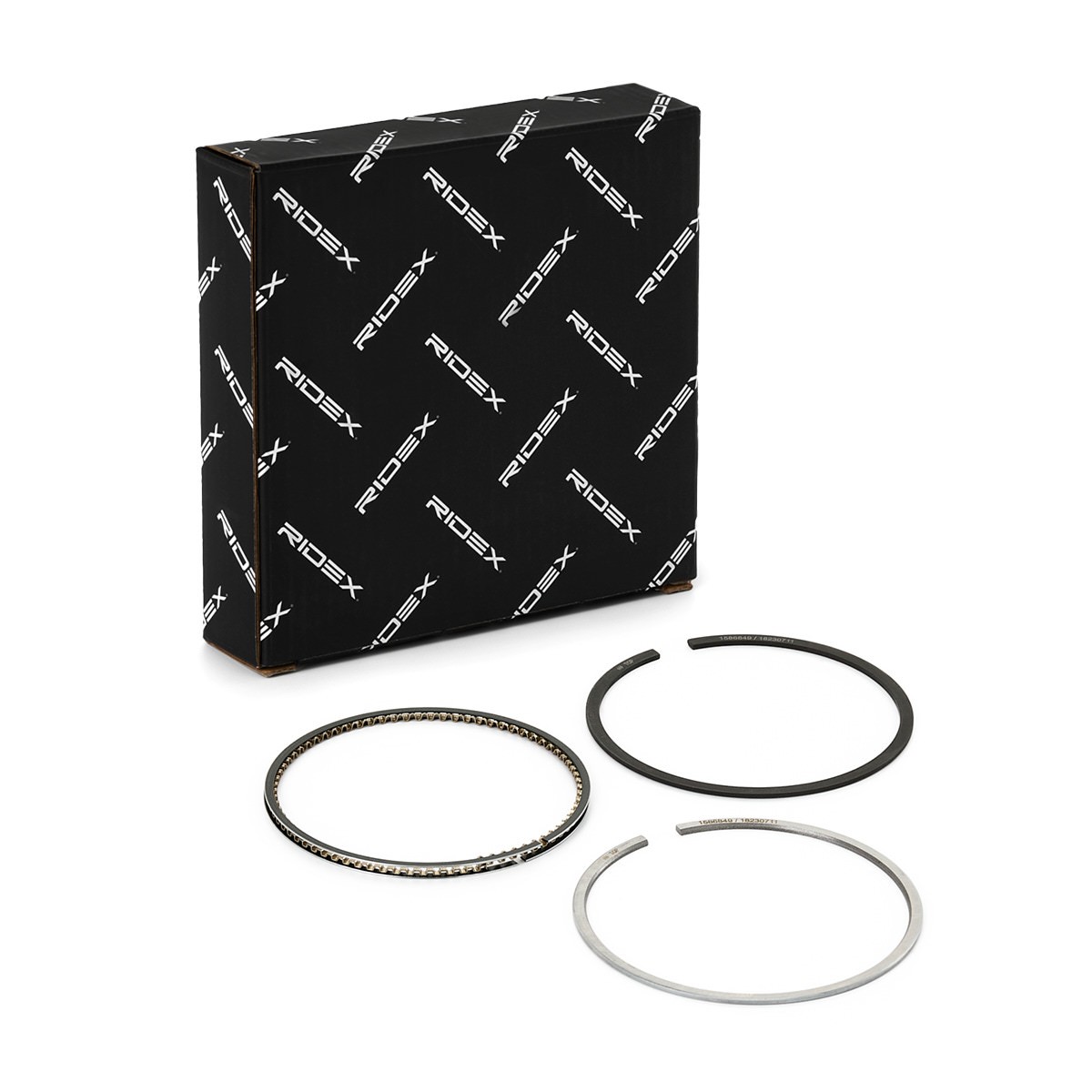 RIDEX Stempelringsett 444P0274 444P0274 Stempelringer RENAULT KOLEOS RIDEX