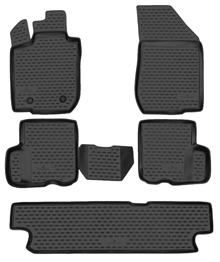 WALSER Tapetes para carros 75203 WALSER Jogo de tapetes DACIA XTR 75203