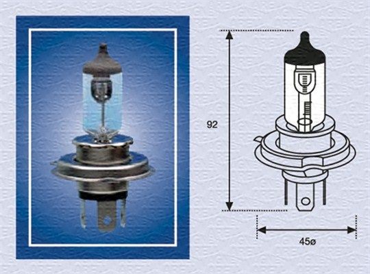 MAGNETI MARELLI Lyspære, fjernlys 002156100000 Tåkelyskaster pære MAGNETI MARELLI Jaguar F-PACE 002156100000