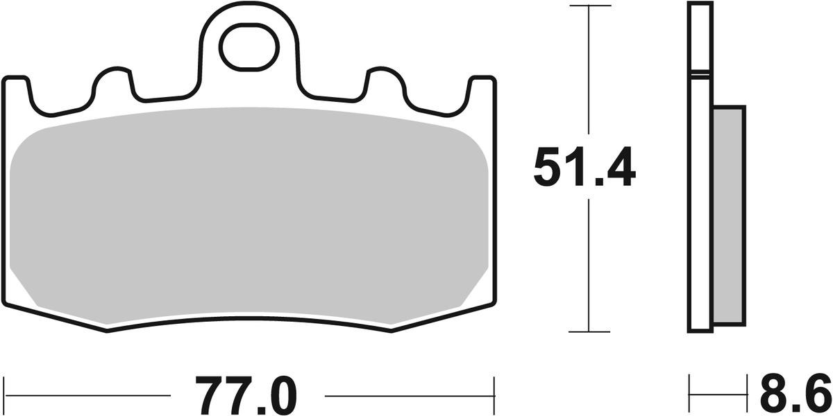 sbs Kit pastiglie freni 796HF 796HF Pastiglie freno sportive sbs prezzi
