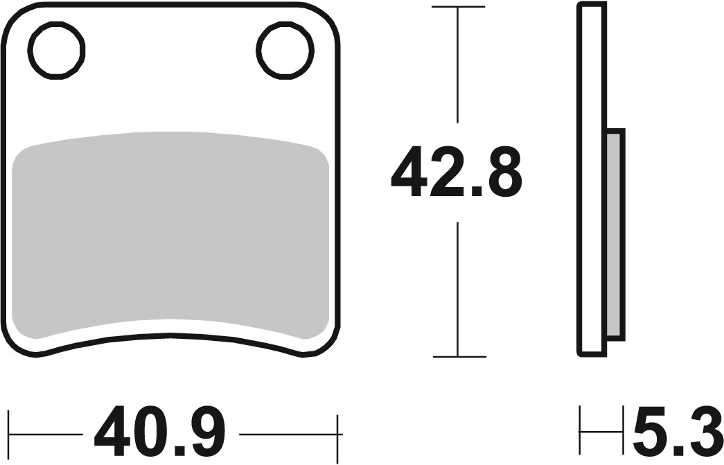 sbs Piduriklotsi komplekt, ketaseisupidur 879HF Käsipidur sbs FIAT 879HF