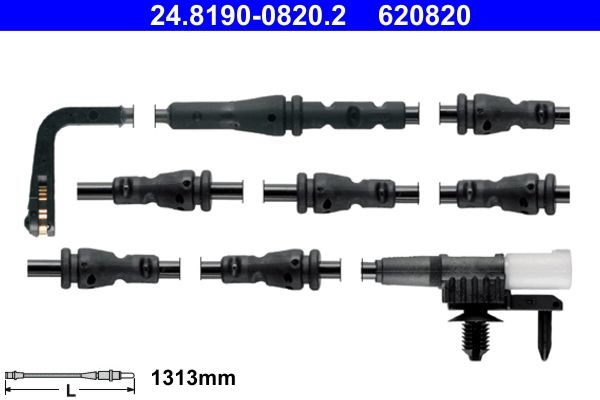 ATE Sensore di usura delle pastiglie freni 24.8190-0820.2 24.8190-0820.2 Sensore pastiglie freni ATE LAND ROVER RANGE ROVER VELAR costo
