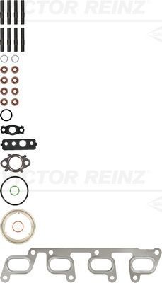 REINZ Kit de montagem, turbocompressor 04-10351-01 REINZ 04-10351-01 originais Kit de montagem sistema de escape Skoda Rapid Sedan custo