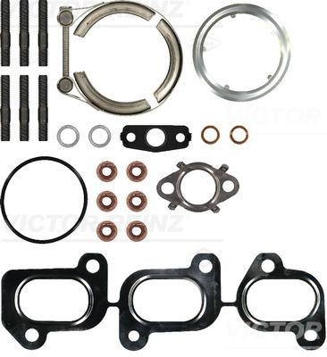 REINZ Kit montaggio turbocompressore 04-10352-01 REINZ 04-10352-01 Kit montaggio impianto gas scarico Fabia III Station Wagon (NJ5) prezzo