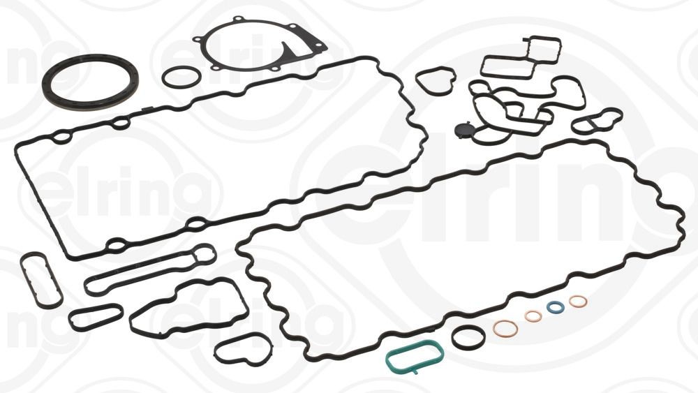 ELRING Crankcase gasket set 919.390 ELRING 919.390 Mercedes Vito W447 crankcase gasket set replacement