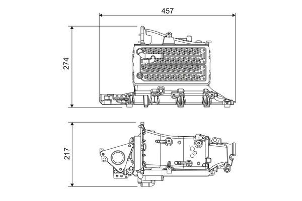 VALEO Intercooler 818685 VALEO 818685 Skoda Kodiaq NS Intercooler pris