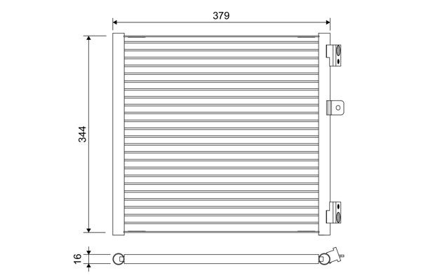 VALEO Condensatore climatizzatore 822660 822660 costo Radiatore aria condizionata VALEO PORSCHE PANAMERA