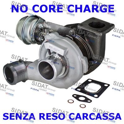 SIDAT Τουρμπίνα 49.038R Στροβιλοσυμπιεστή SIDAT Alfa Romeo GIULIA 49.038R