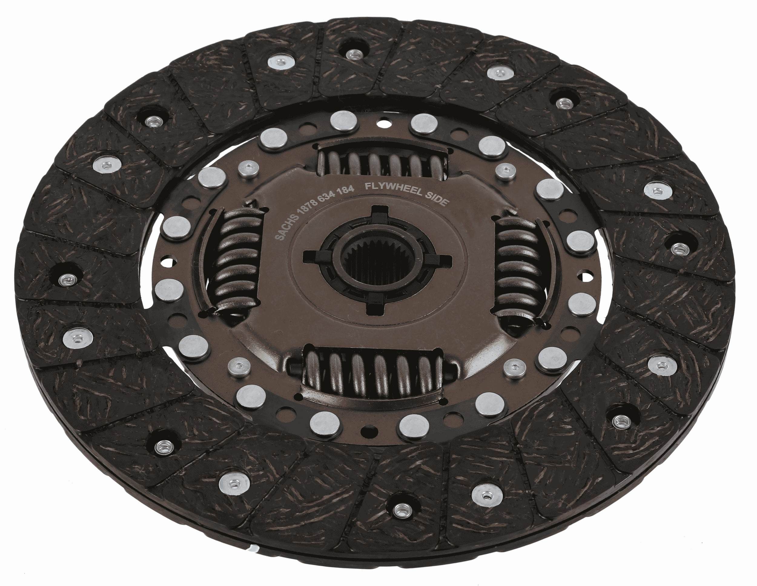 SACHS Δίσκος συμπλέκτη 1878 634 184 SACHS 1878634184 Δίσκος συμπλέκτη Peugeot 1007 γνήσια