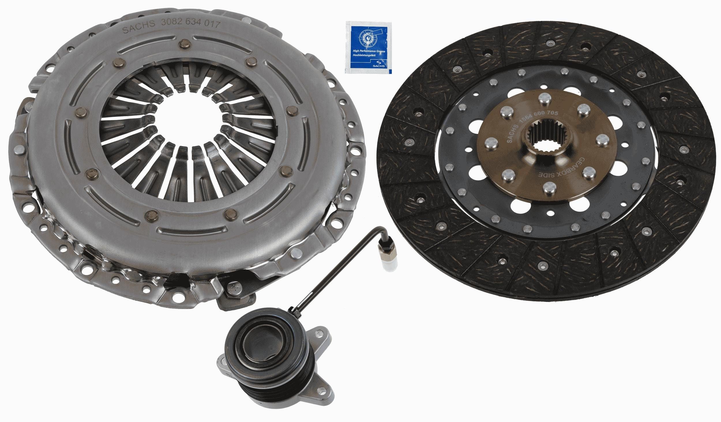 Σετ συμπλέκτη SACHS 3000 990 554 SACHS 3000 990 554 Σετ αμπραγιάζ SSANGYONG KORANDO 2020