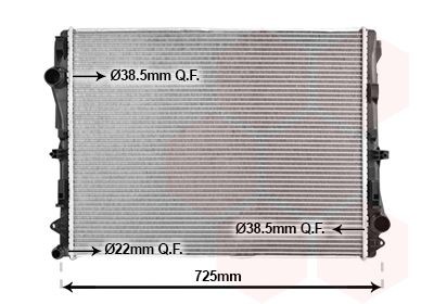 VAN WEZEL Radiators, Motora dzesēšanas sistēma 30012723 VAN WEZEL 30012723 orģinālās Dzesēšanas radiatori Mercedes W213 cena
